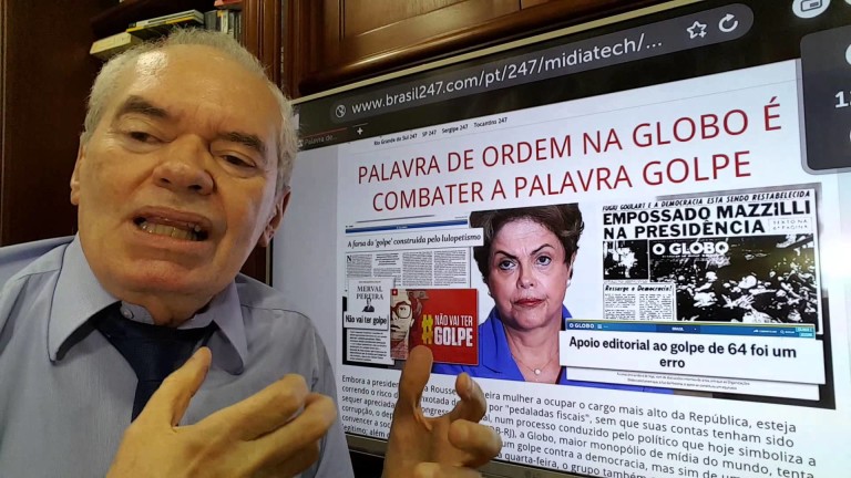 A Globo jura de pés juntos: “Não sou golpista!”