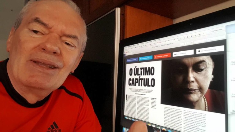 Por fora, Veja chega às bancas com “Dilma Fora”