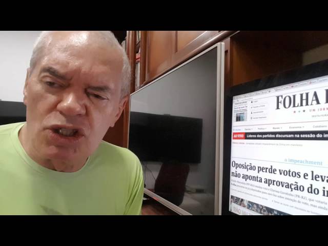 Folha diz que governo já reverte votos do impeachment