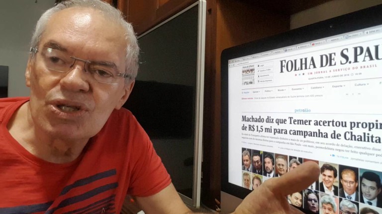 Pegaram o Temer e Lula vai em cima de Moro