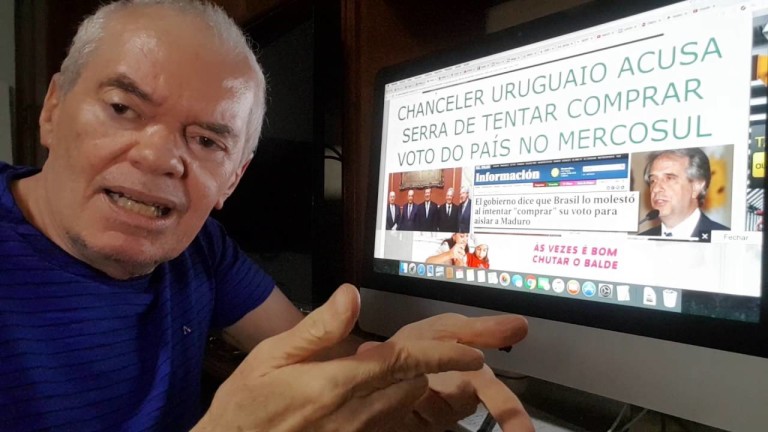 Vergonha: Serra denunciado pelo Uruguai