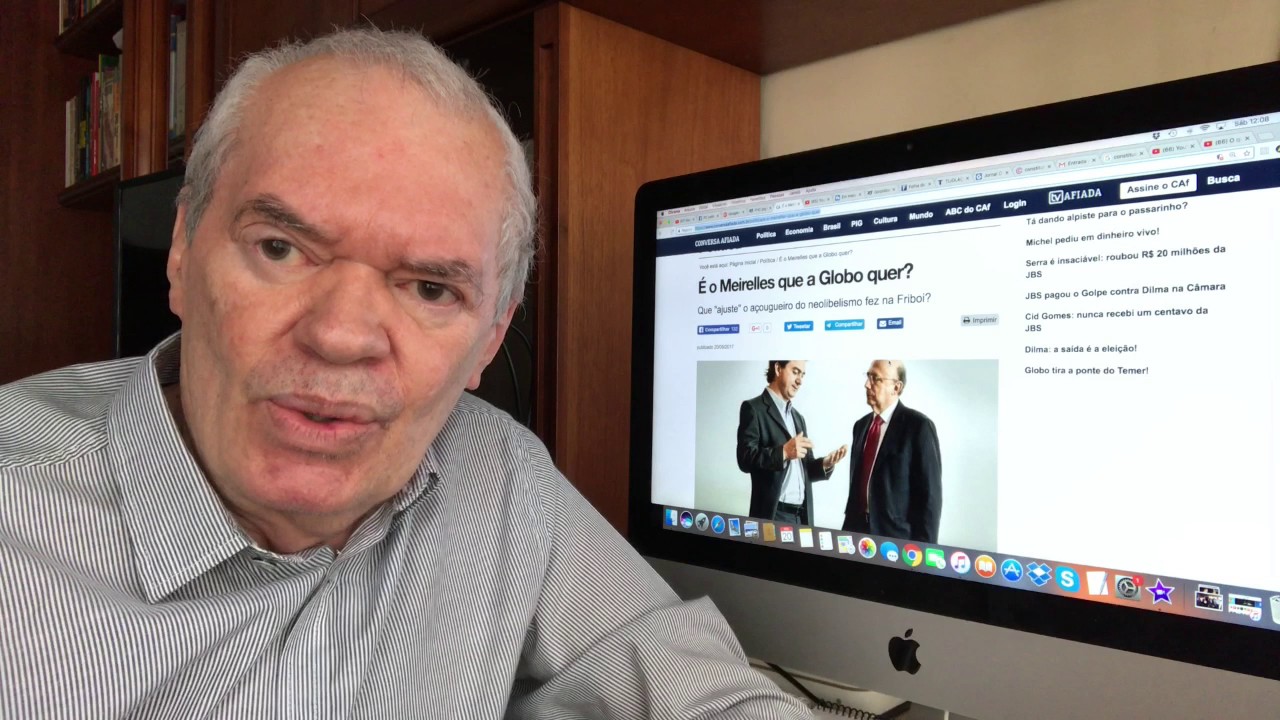 Eis o homem: Henrique Meireles, o homem da Globo para  presidente