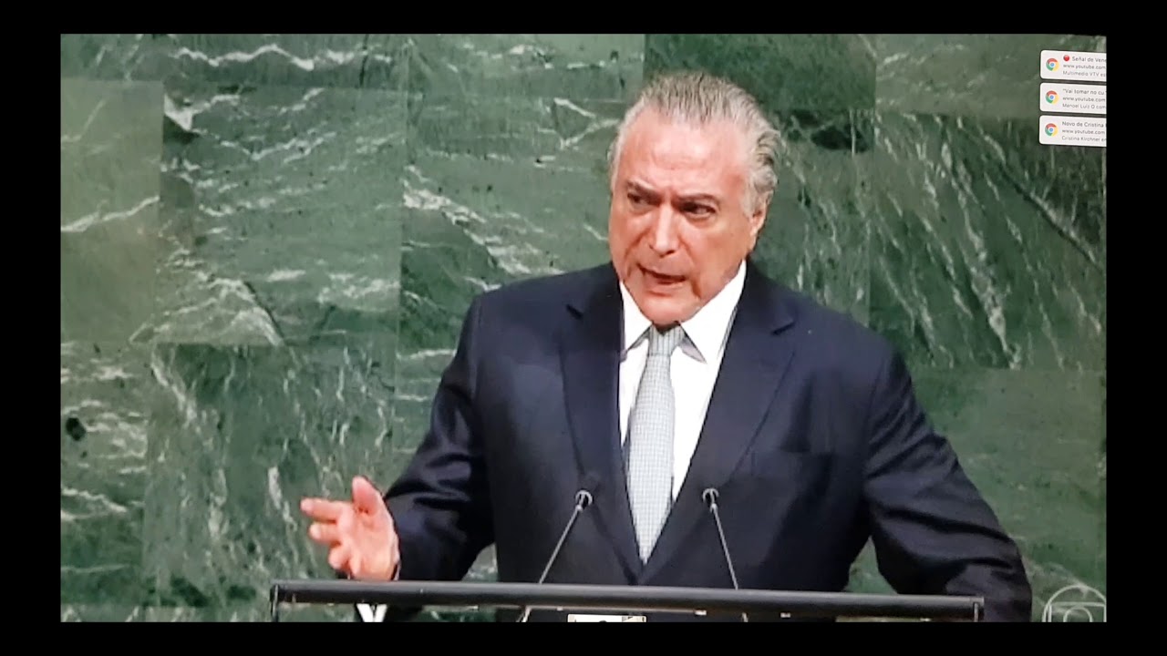 O sabão que o Trump passou no Temer, em Santos e na vice do Macri