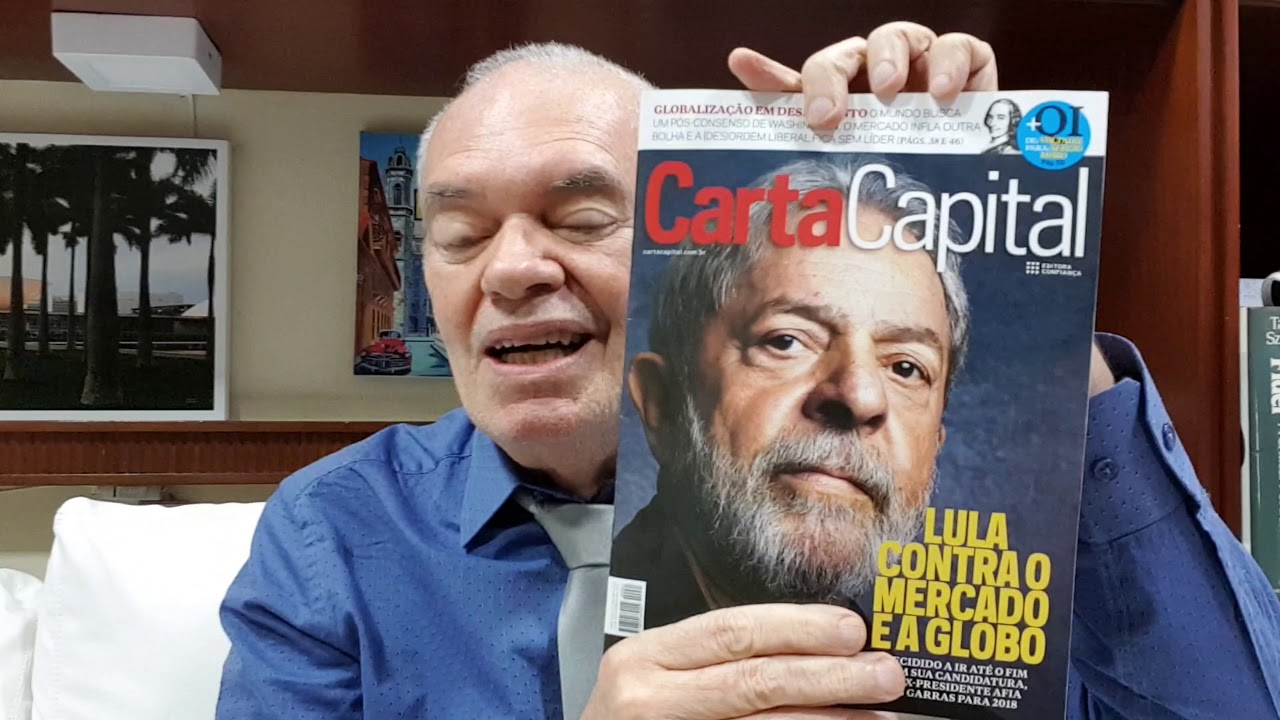 Lula pede a Deus que venha o candidato da Globo