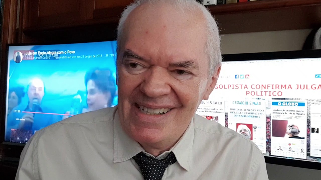 Lula agora vai ser preso e acorrentado como na escravatura?