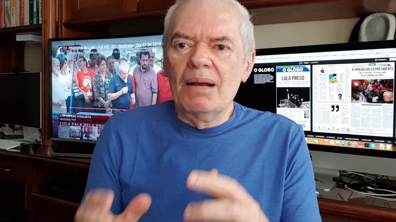 Lula: 48 horas em cadeia nacional e carregado pelo povo