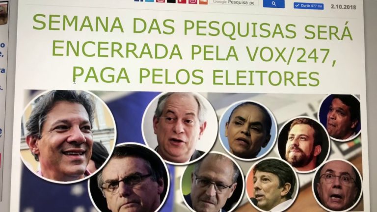 Mídia se rende a Bolsonaro e congela o Haddad
