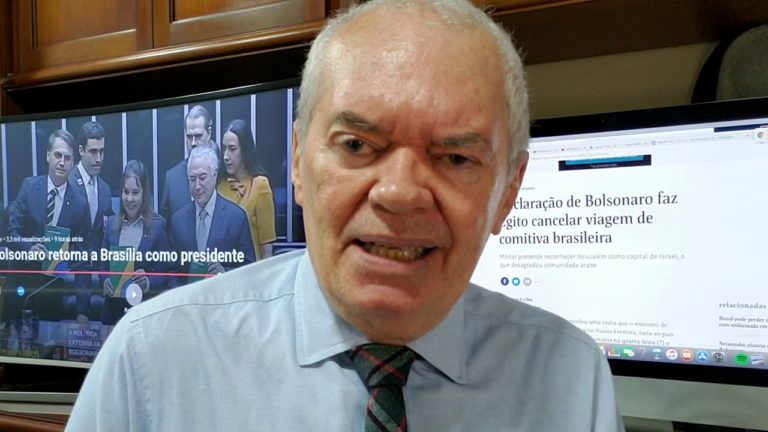 Egito leva Bolsonaro a fazer primeiro recuo: Jerusalém